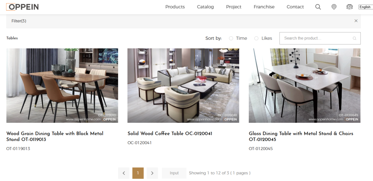 Dining and coffee table solutions for residential and commercial interior projects
