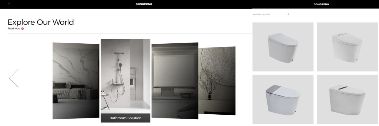 Contemporary bathroom interior design showcasing modern sanitary ware and minimalist aesthetics from Foshan manufacturers