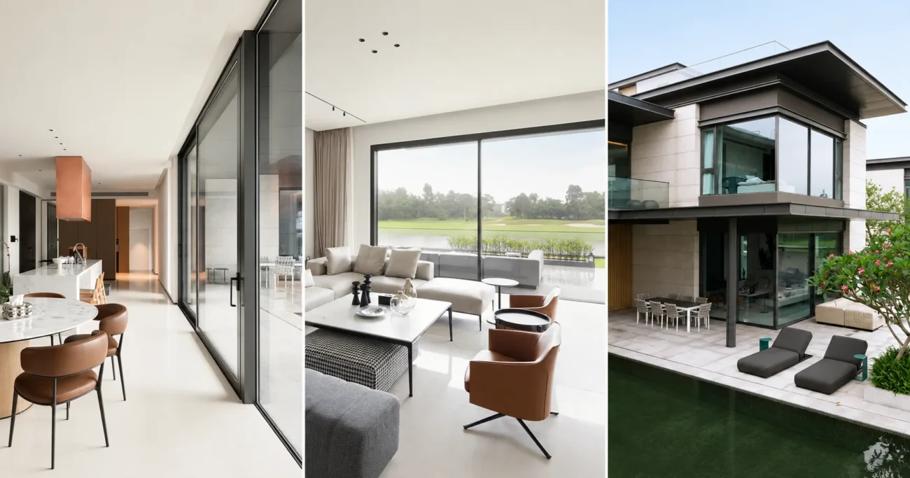 Custom doors and windows from China for overseas projects