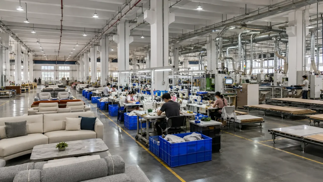 Foshan factory visit after Canton Fair