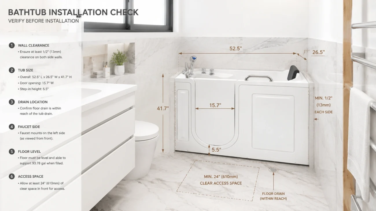 Bathtub Manufacturers in China: Acrylic vs Solid Surface Freestanding Tub Guide 4 bathtub certification and installation verification