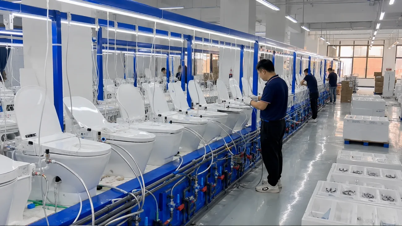 Chaozhou ceramic toilet factory sourcing