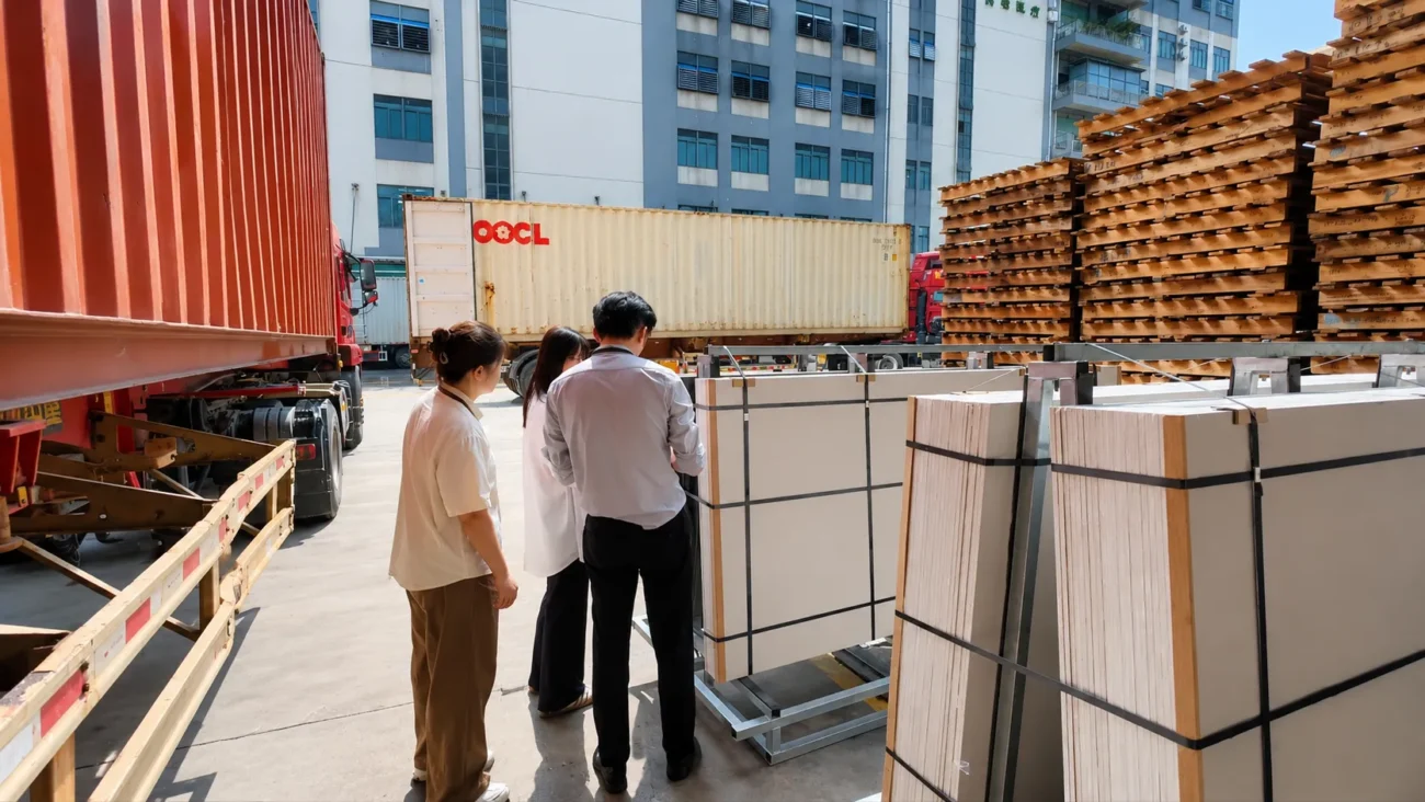 restaurant sourcing inspection container loading China