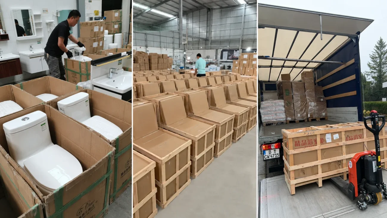 toilet quality checklist packaging inspection China