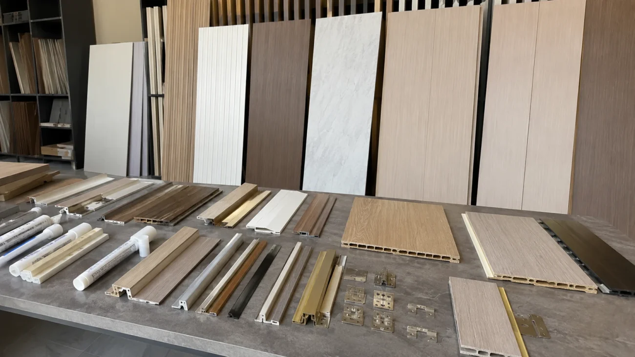 wall panel samples and installation accessories China