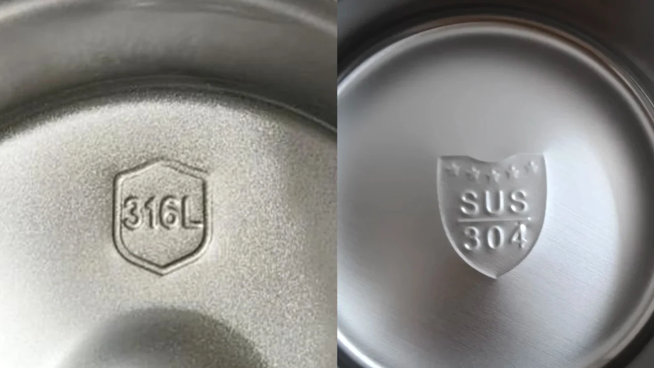 304 vs 316 stainless steel kitchenware comparison for importers