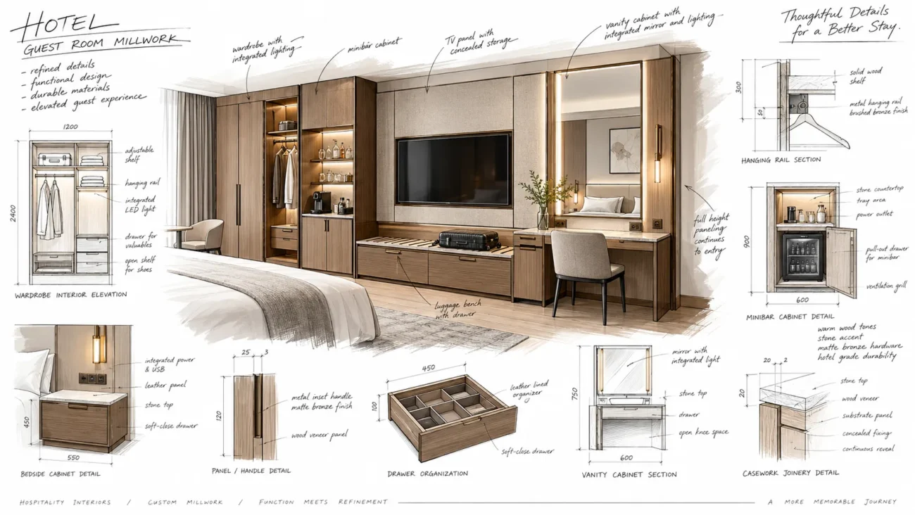 hotel cabinet production drawings China