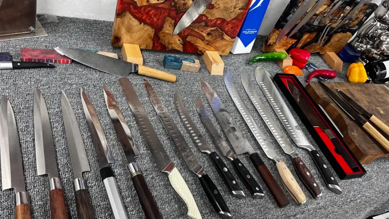 knife quality control in Yangjiang factory